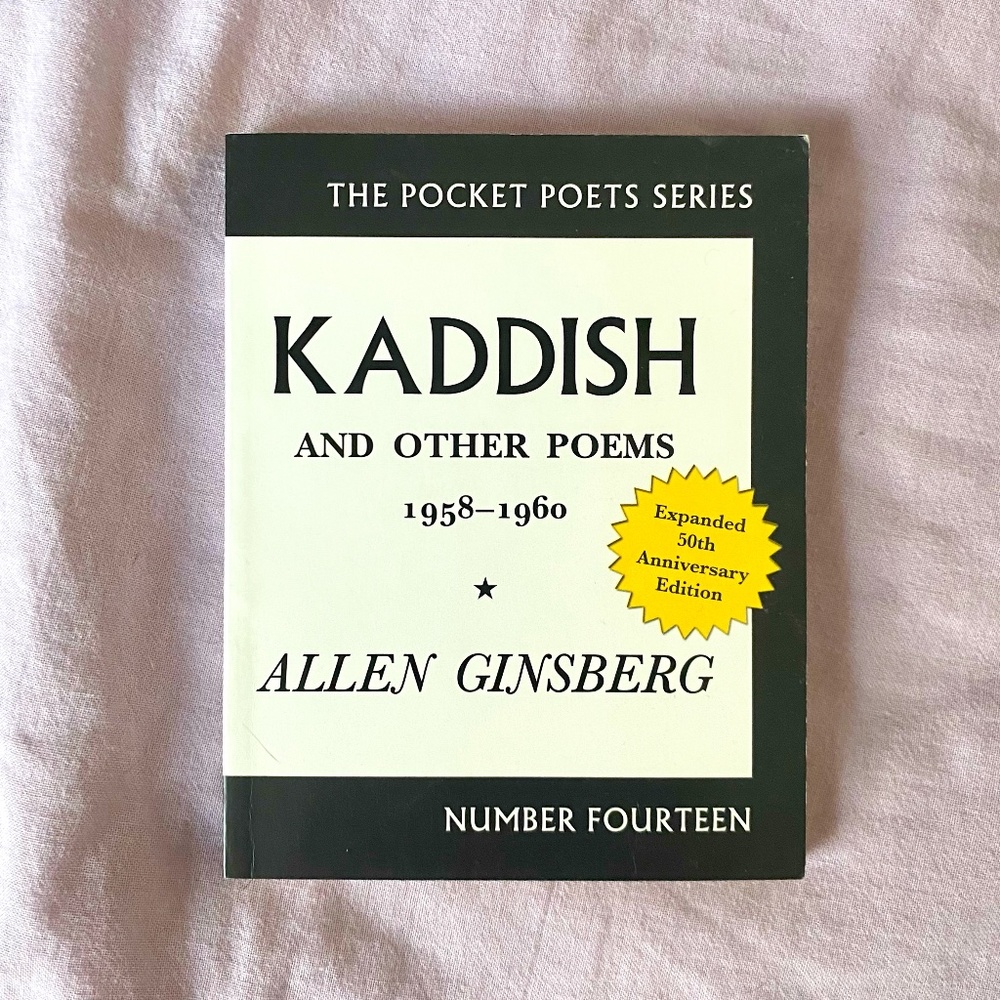 "Kaddish" poetry book by Allen Ginsberg